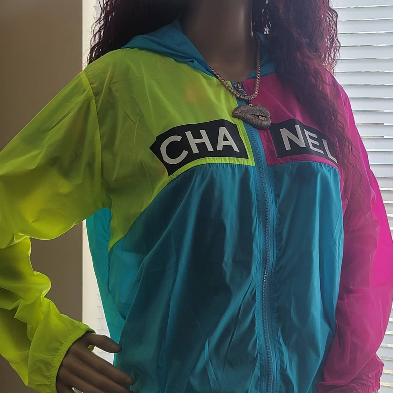 "Chanel Windbreaker Jacket"