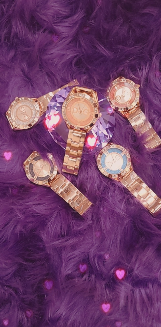 Rhinestone Watch"